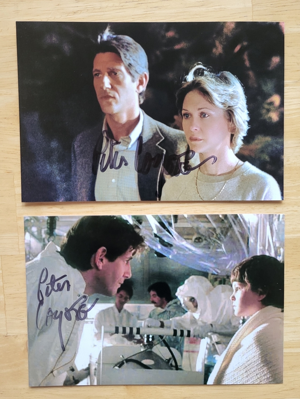 Peter Coyote ET Hand Signed 4x6 Autograph Photos